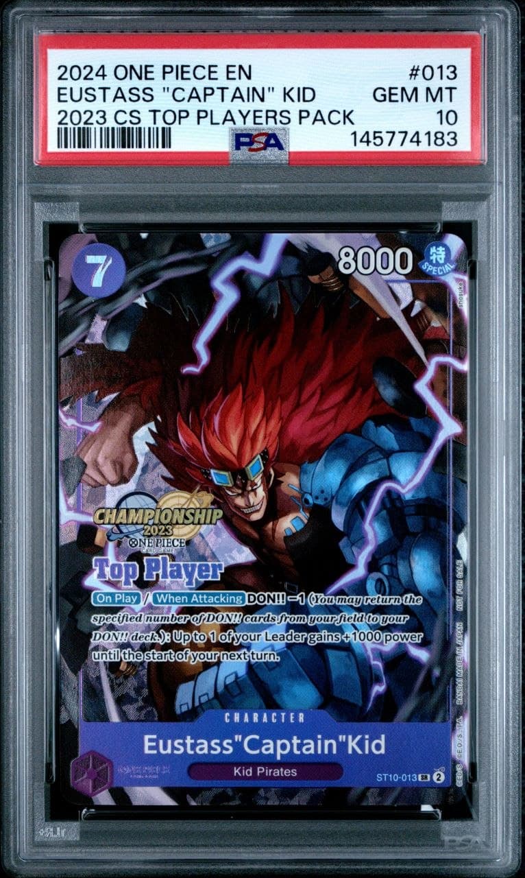 Eustass "Captain" Kid PSA 10 PSA cert 145774183